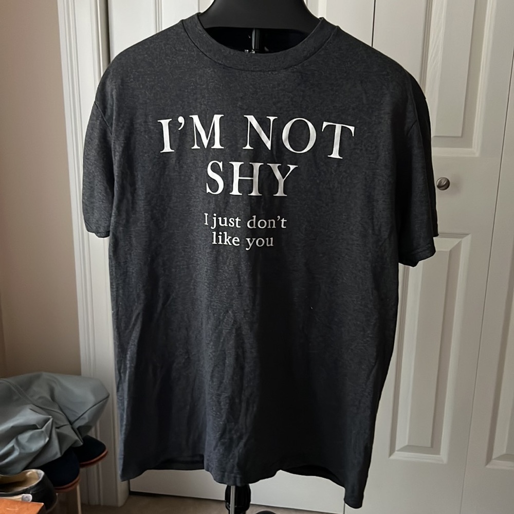 Cotton I’m Not Shy T-Shirt